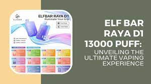 Elf Bar RAYA D1 13000 Puffs Disposable Vape Pod | 50mg 5